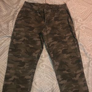 Maurice’s camo pants